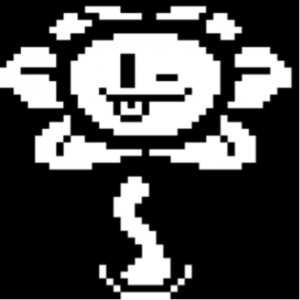 Undertale Flowey Sprite, Flowey, video Game, boss, tutorial png