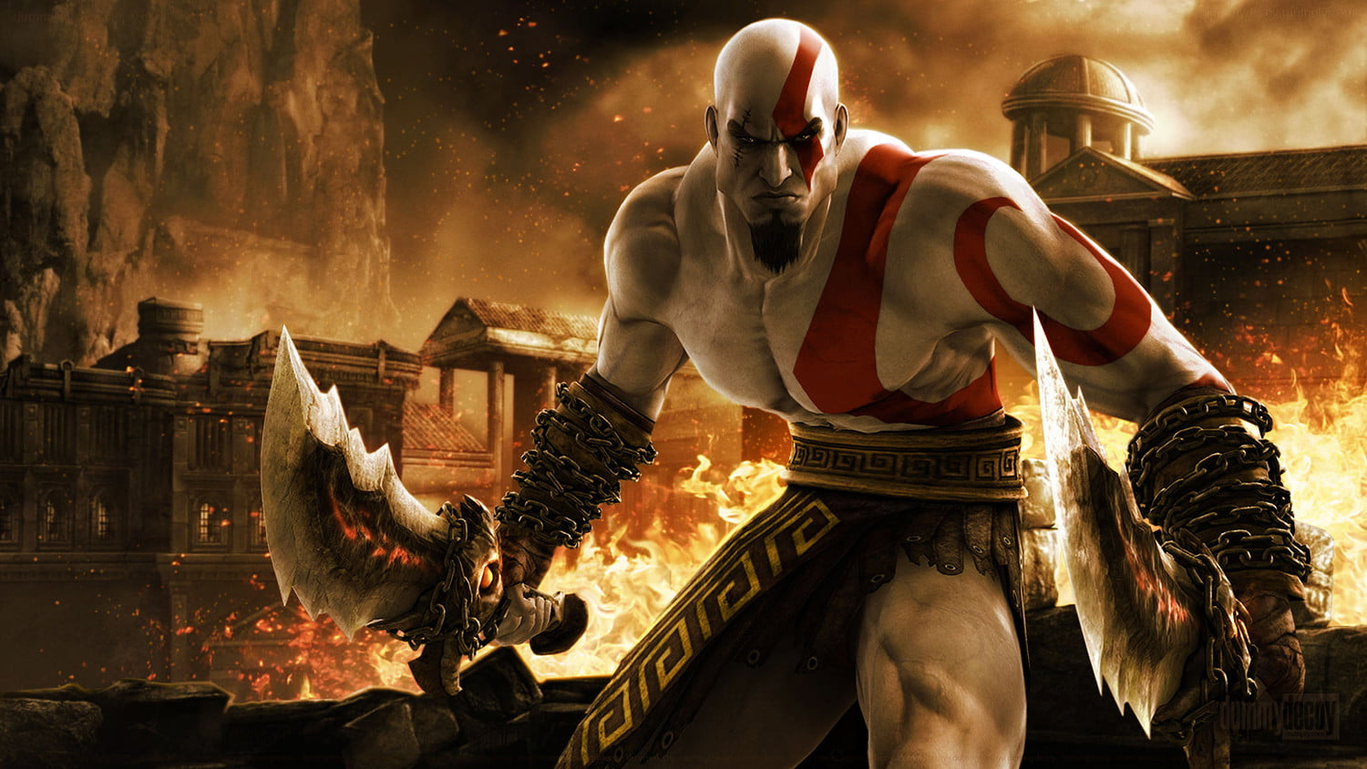 With Kratos' history of brutally killing the gods due to his rage