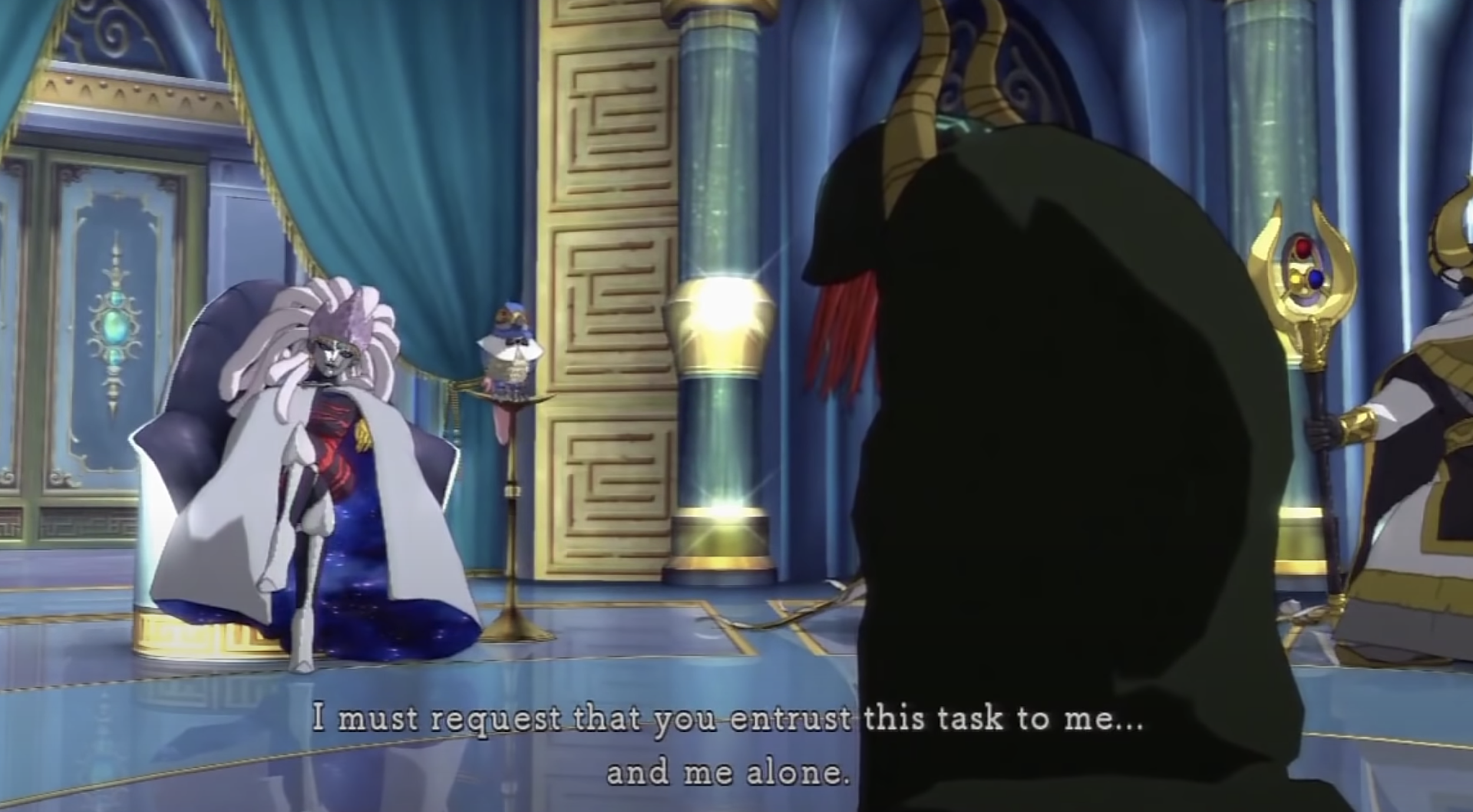 Shadar demanding that the White Witch use him as her sole Executor