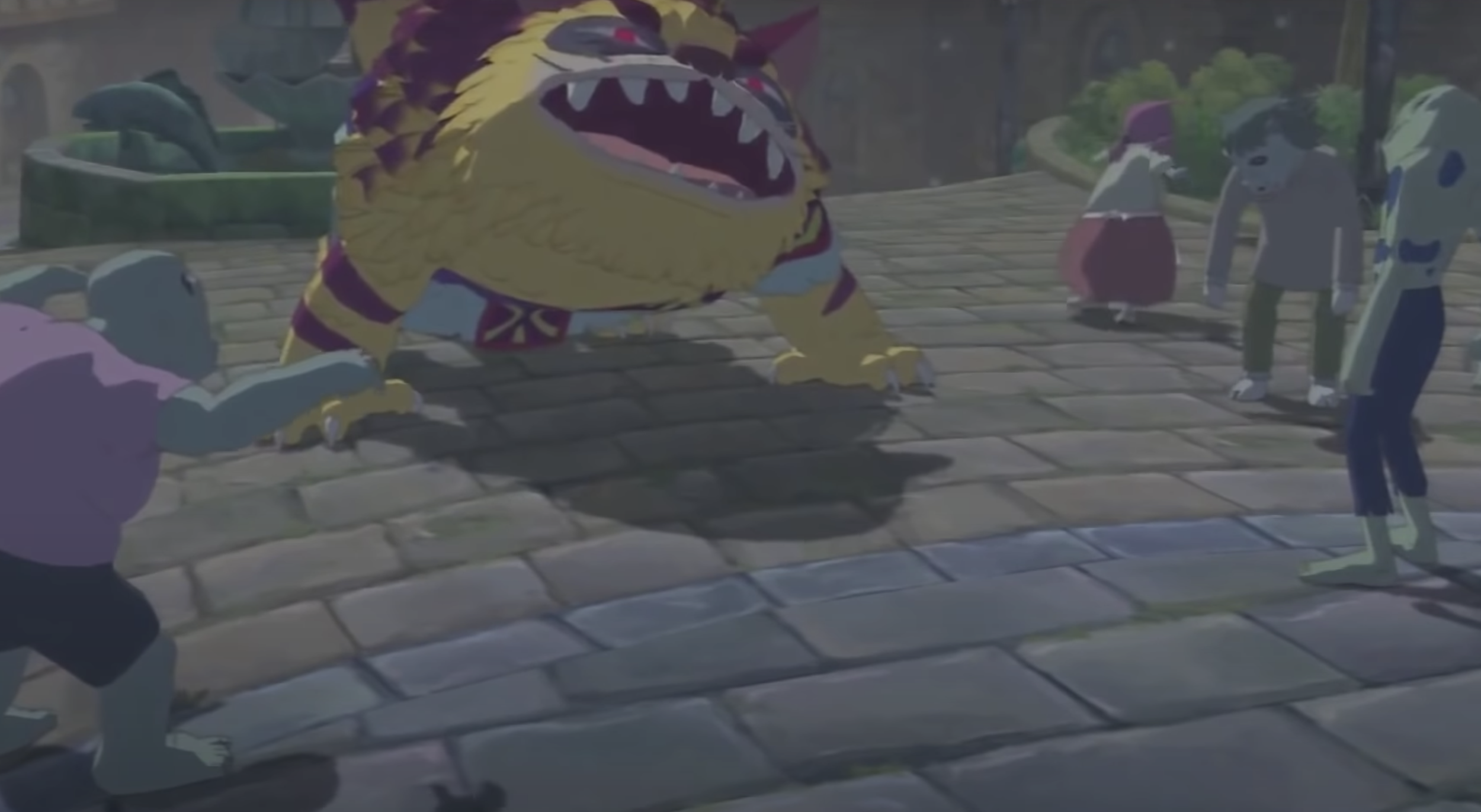 The population of Ding Dong Dell turning into manna monsters
