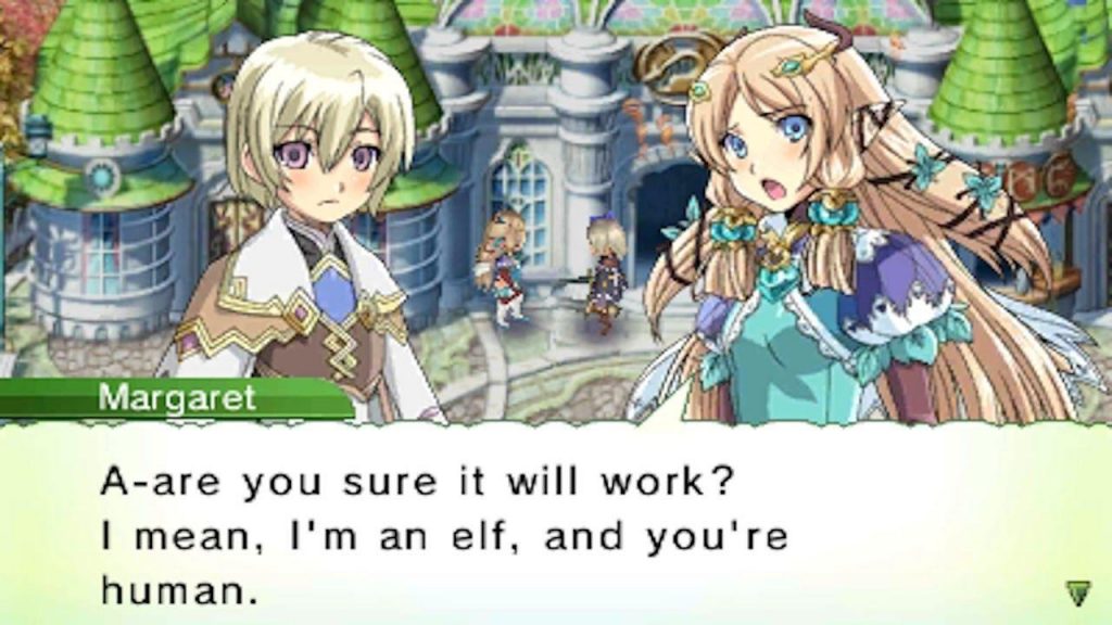 Margaret four languages. Rune Factory 4 Margaret. Rune Adventure Margaret.