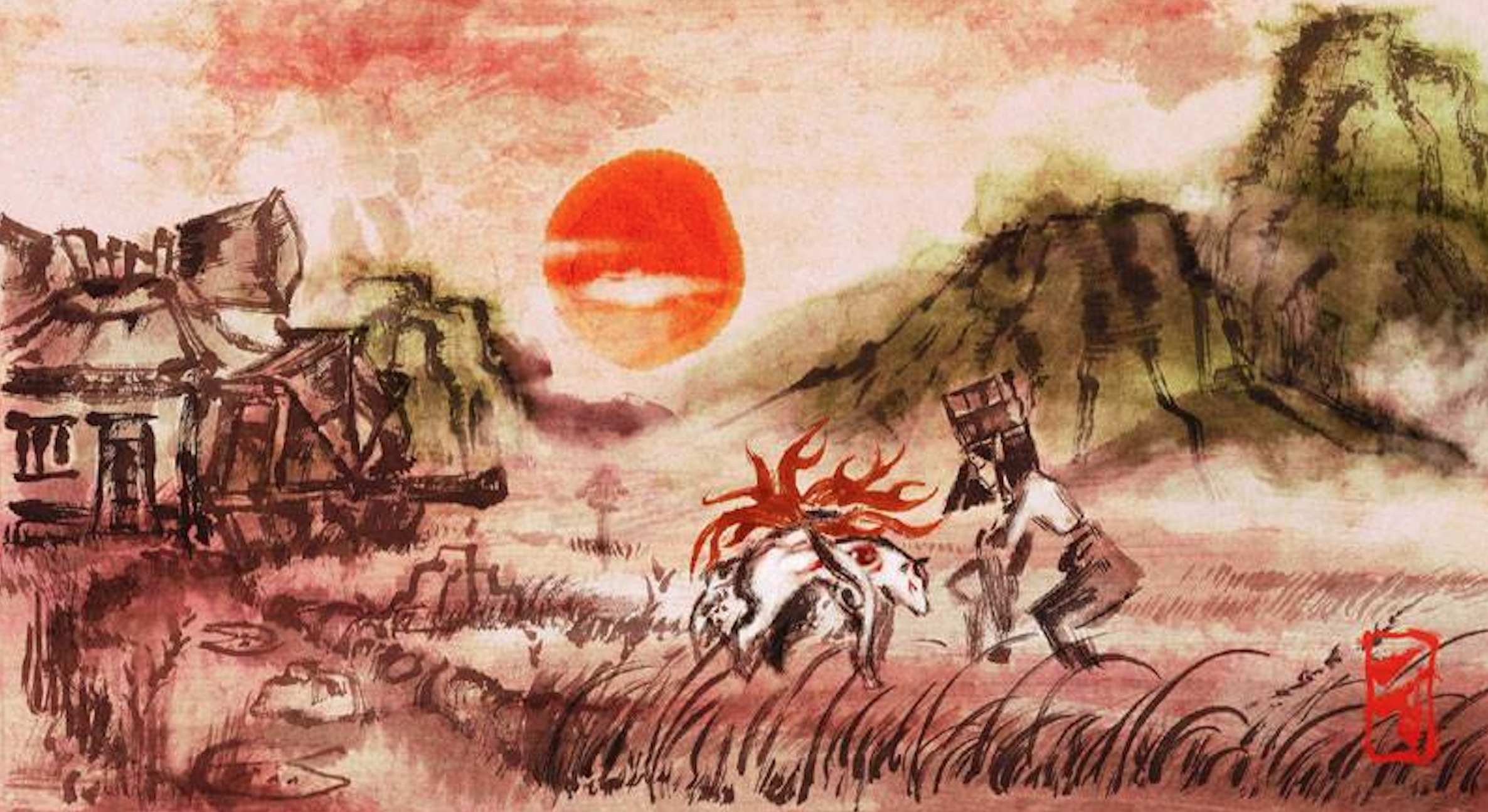 The Sun God Amaterasu returns in Okami HD - GamEir