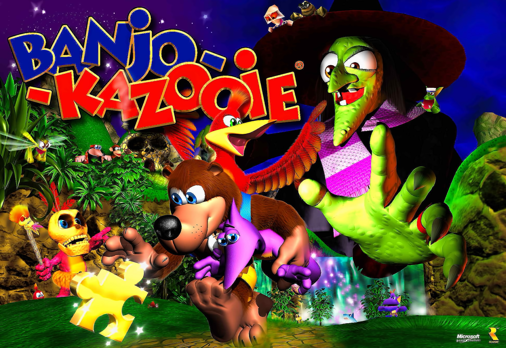 Banjo Kazooie 3d Platformer GIF - Banjo Kazooie 3d Platformer